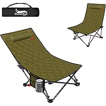 Amazon.co.jp: DesertFox キャンプチェア リクライニングチェア 厚手の